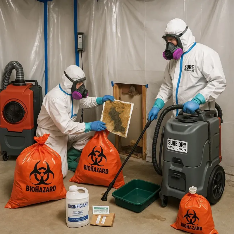 Contaminated Water Handling Protocols process in Genoa, OH
